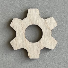 Fogaskerék forma - 10 db/csomag